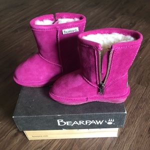 Bear paw Emma toddler boots(new)